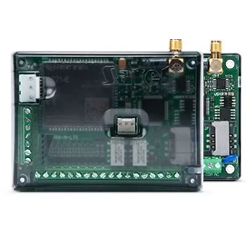 Stebėjimo modulis SATEL GPRS-A LTE su korpusu ir antena (modelis GPRS-A-LTE)