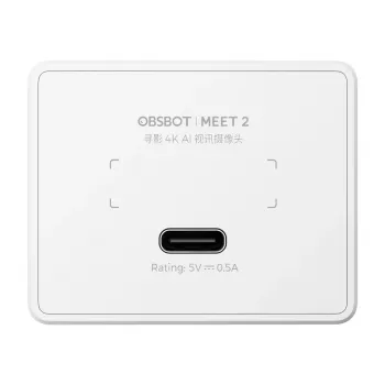 Internetinė kamera Obsbot Meet 2 balta — 1080p, 30 k./s, USB jungtis
