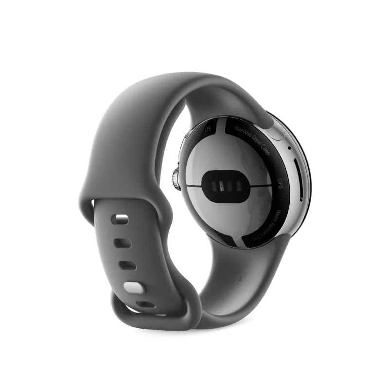 Google Pixel Watch - Poliruotas sidabrinis - Išmanusis laikrodis su apyranke