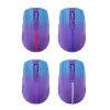 pelė DEFENDER MYSTERY MM-301 RF+BT PURPLE 1600dpi 6P