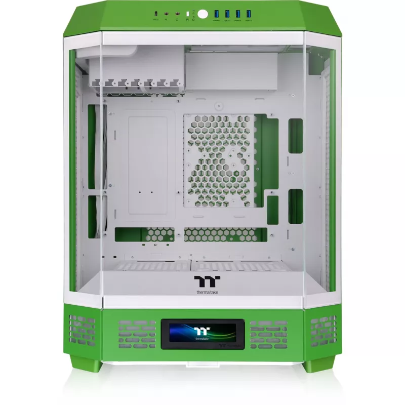 Thermaltake The Tower 600 Mid Tower ATX korpusas su stiklo plokštėmis (žalia/balta)