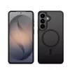 Crong Hybrid Matte Magnetic dėklas Samsung Galaxy S26 — TPU ir PC, juodas