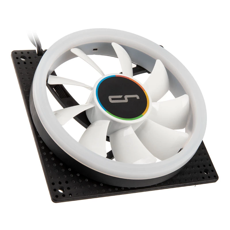 Cryorig Crona X 120 mm ventiliatorius, baltas — 400–1700 RPM, 60.6 CFM, 2.65 mmH2O