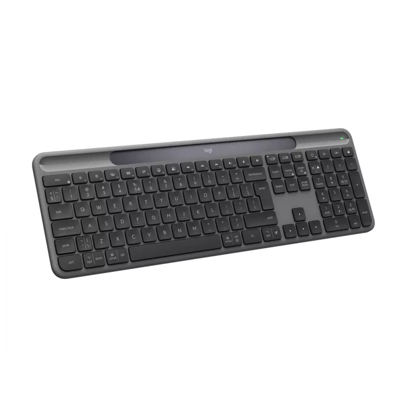 Logitech Signature plonas Solar+ K980 belaidė klaviatūra, grafito spalvos, JAV išdėstymas