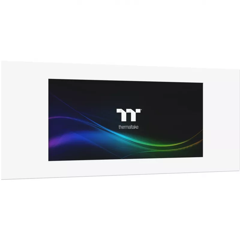 LCD skydelio rinkinys THERMALTAKE View 600 TG Snow 6,0 colio kompiuterio korpusui – ekranas