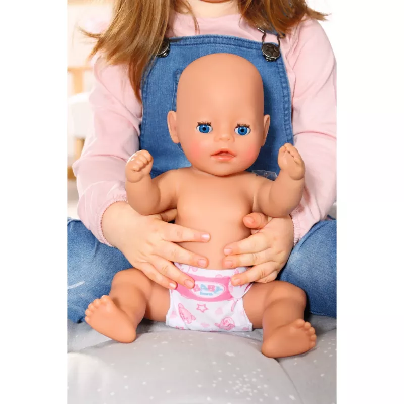 Sauskelnės lėlei BABY born, ZAPF — lėlės sauskelnių rinkinys naujagimio dydžio lėlėms