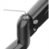 Maclean MC-860N Monitor Mount, su dujine spyruokle, 13-27, 8 kg, juoda