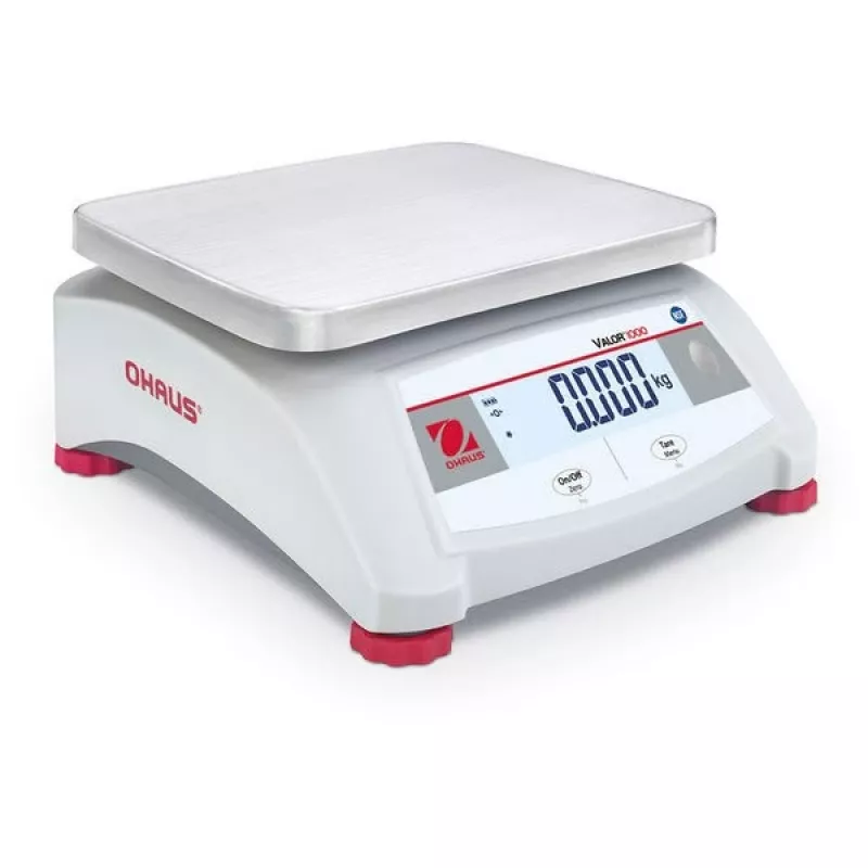 Electronic portable scale OHAUS Valor 1000 V12P15 EU — 15 kg capacity, 2 g accuracy, stainless steel top