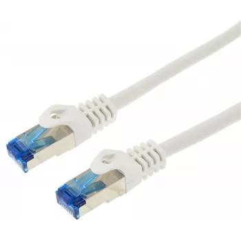 Tinklo kabelis LOGON TCR55SS010W Cat5e SF/UTP (S-FTP) 1 m Baltas RJ-45–RJ-45
