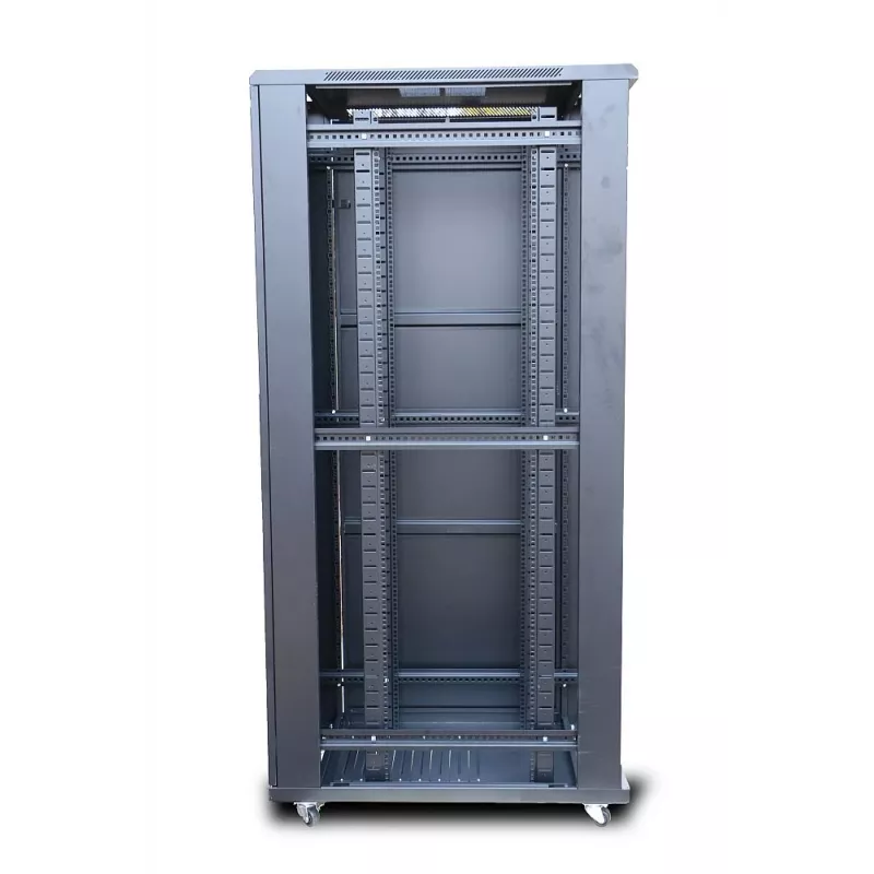 Laisvai statomas stovas Extralink montuojama spinta 42U 600x1000 Juoda