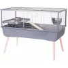 Narvas ZOLUX Neolife 100 jūrų kiaulytei, pilkas, 990×540×760 mm, 15 mm tarpas tarp virbų, nuimamas padėklas