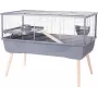 Narvas ZOLUX Neolife 100 jūrų kiaulytei, pilkas, 990×540×760 mm, 15 mm tarpas tarp virbų, nuimamas padėklas