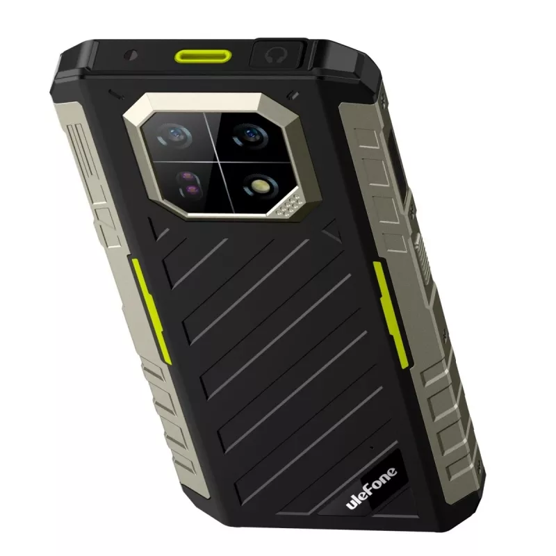 Patvarus išmanusis telefonas UleFone Armor 22 4G, 9 GB RAM, 128 GB atminties, IP69K, žalias