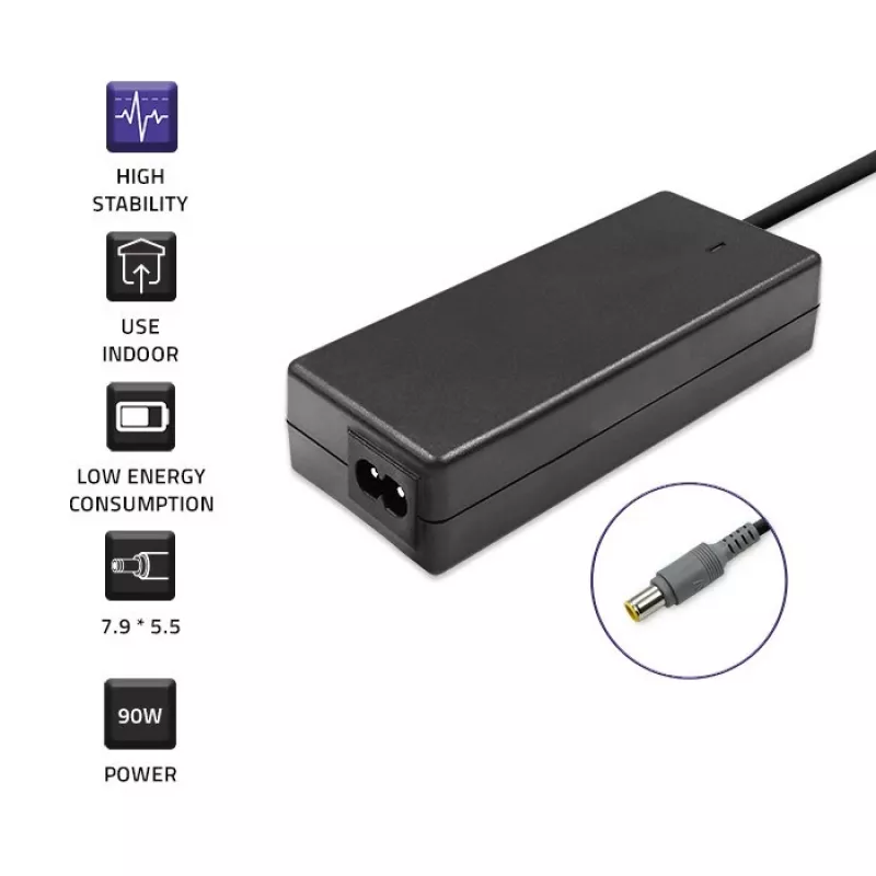 Qoltec 50093 maitinimo adapteris / inverteris 90 W juoda