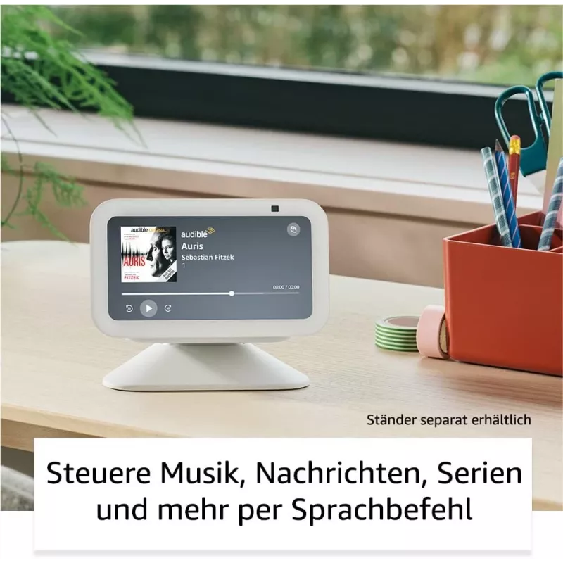 Išmanusis garsiakalbis Amazon Echo Show 5 (3 kartos), juodas