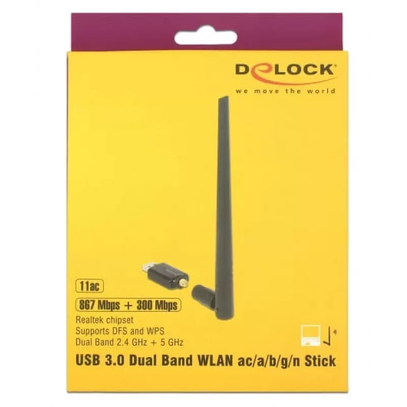 Tinklo plokštė DeLOCK 12535 RF Wireless
