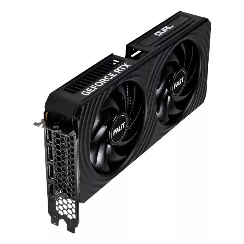 Vaizdo plokštė Palit GeForce RTX 5050 Dual OC — 8 GB GDDR6, 128 bitų, PCIe 5.0, 2317 MHz