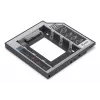 Montavimo rėmas SSD / HDD CD / DVD / Blu-ray SATA į SATA III 12,7 mm