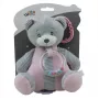 Muzikinė žaislų dėžutė TULILO 9109 Rožinis meškiukas 18 cm - prisukamas muzikinis žaislas
