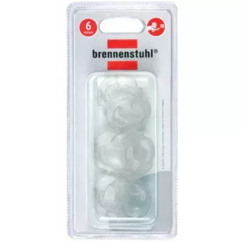 Brennenstuhl 1164480 permatomi lizdų apsauginiai dangteliai, 6 vnt.