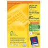 Avery - Etiketės - Baltos - 42,3 x 70 mm 2100 etikečių (100 lapų x 21) (3652)