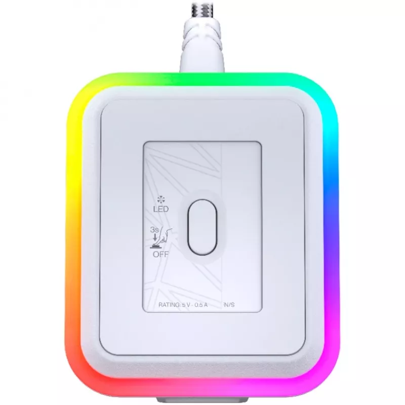 ENDORFY EY0F002 abiem rankoms tinkama RF belaidė USB Type-A pelė, balta