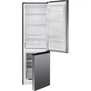 Laisvai pastatomas šaldytuvas BOMANN KG 7357, 315 L bendros talpos (219 L šaldytuvas, 96 L šaldiklis), nerūdijantis plienas, LED apšvietimas, 40 dB