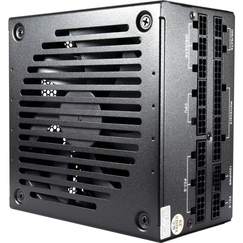 SAMA XPH-850A, PC maitinimo blokas 1x 12 kontaktų didelės galios GPU, 3x PCIe, kabelių valdymas, 850 W