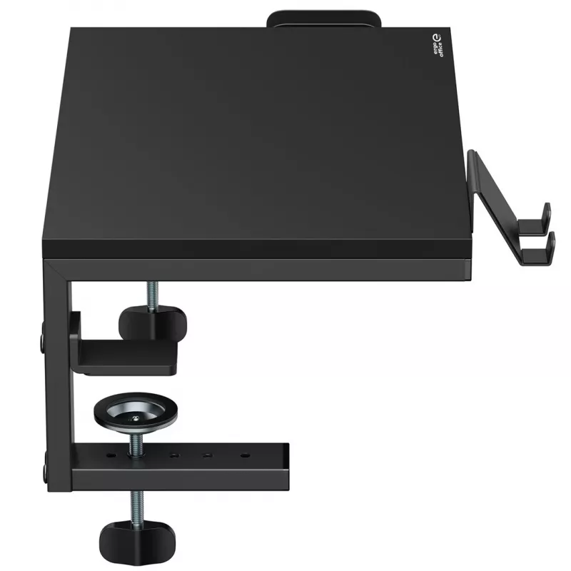 Ergo Office nešiojamojo kompiuterio / monitoriaus stovas, maks. apkrova 20 kg, įstrižainei 13-32, juodas, ER-303 B