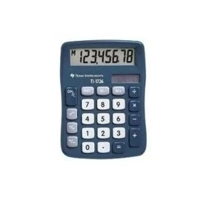 Skaičiuotuvas Texas Instruments TI-1726 Pocket Basic Blue