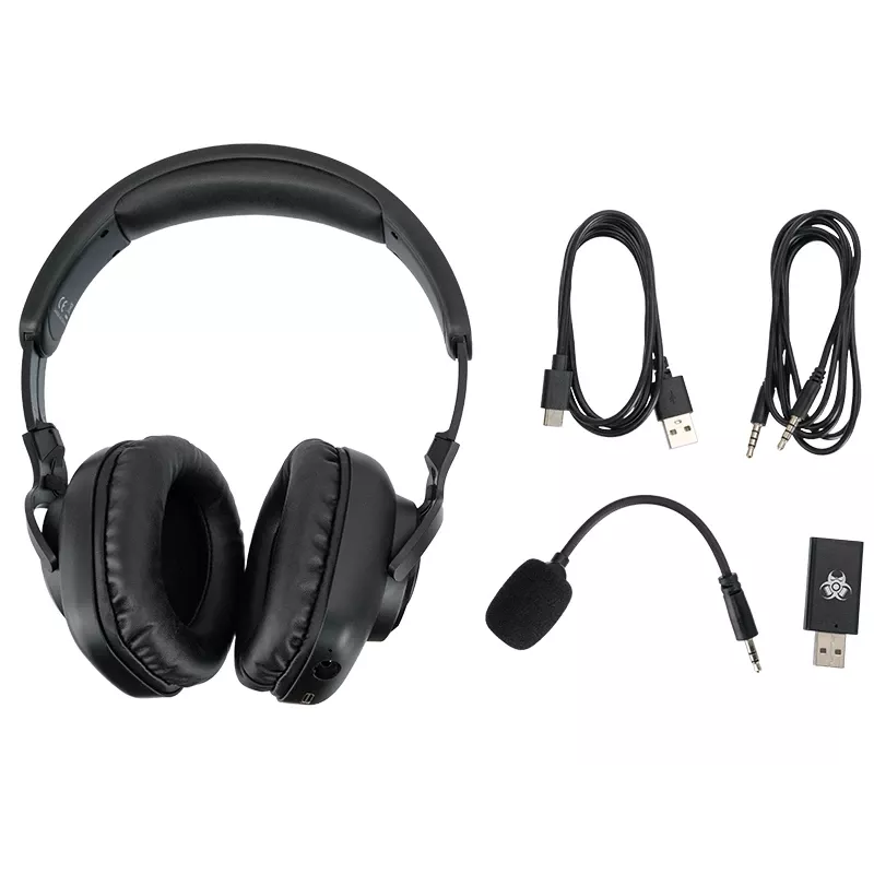 Tracer ausinės GAMEZONE Mobile Hybrid BT+2.4G juodos