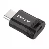 USB atmintinė PNY Elite-X 128 GB USB Type-C 3.2 Gen 1 (3.1 Gen 1) juoda
