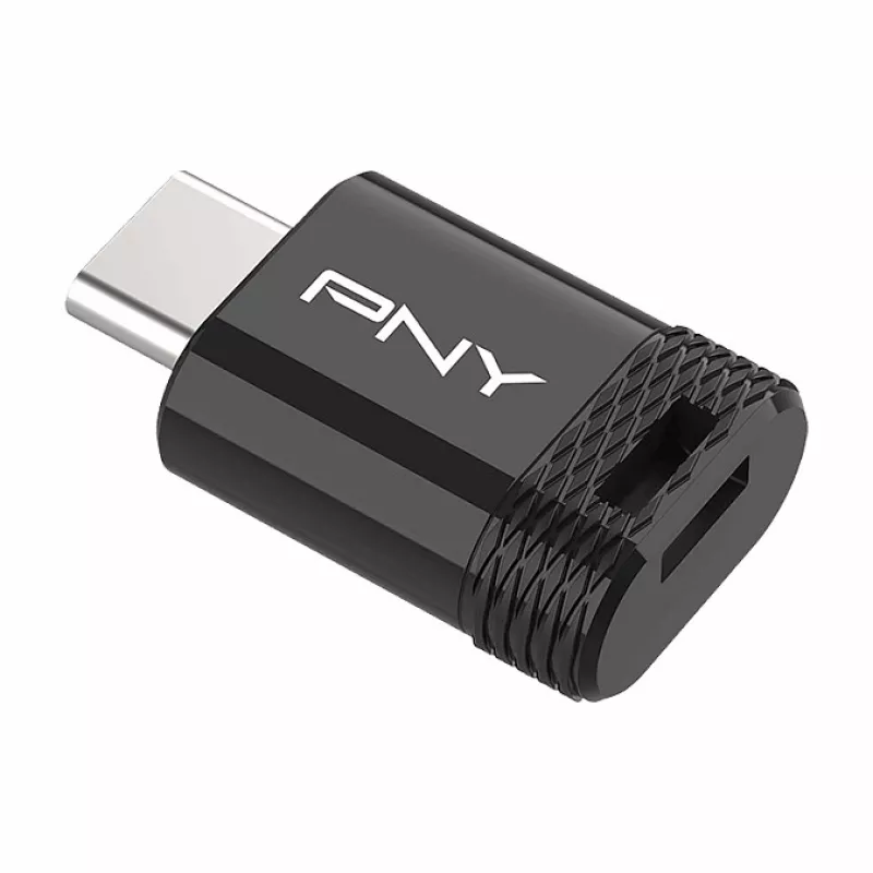 USB atmintinė PNY Elite-X 128 GB USB Type-C 3.2 Gen 1 (3.1 Gen 1) juoda