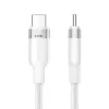USB-C į C 2.0 Vention PD 3.1 5A 240W 2m baltas laidas