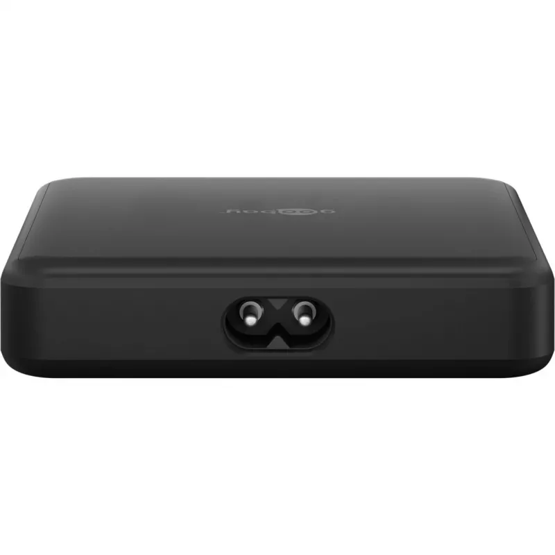 GOOBAY kelių prievadų USB-C PD GaN stalinis įkroviklis 65 W, juodas