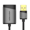 Vention USB išorinė garso plokštė 0,15 m pilka metalinė