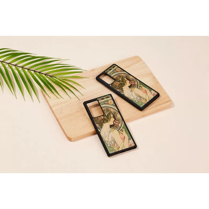 Apsauginis telefono dėklas man and wood Galaxy Note 20 primrose Juoda