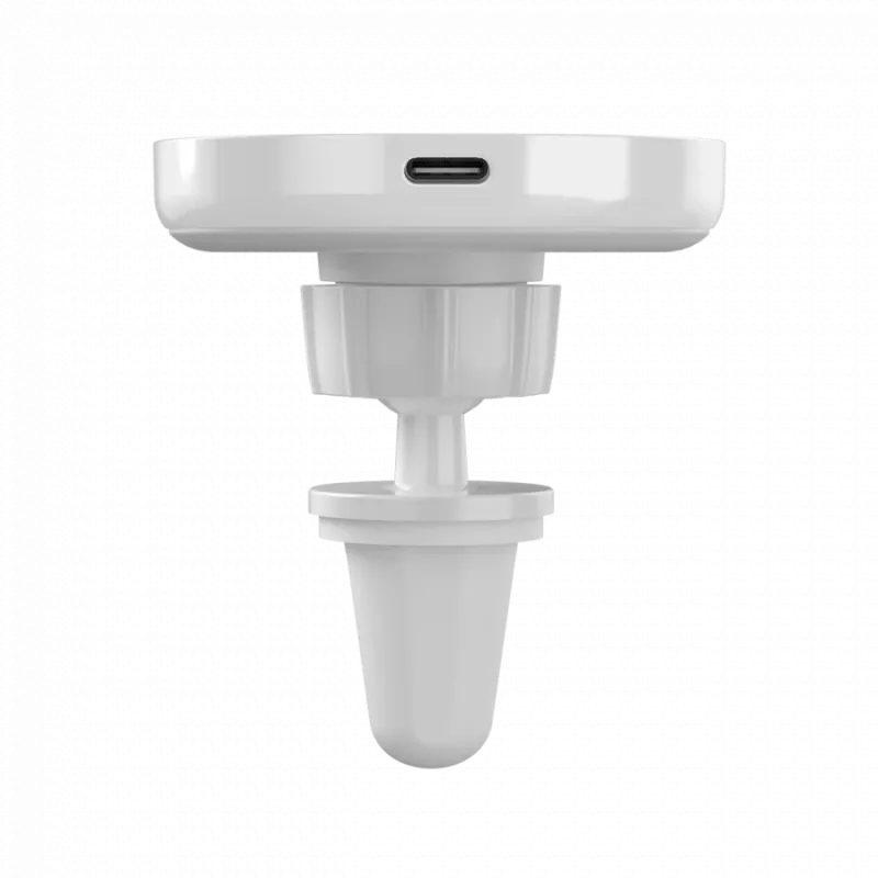 CANYON automobilinis įkroviklis OnGrip 105 15W Qi2 belaidis baltas