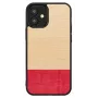 Apsauginis telefono dėklas man and wood iPhone 12 mini — juodas