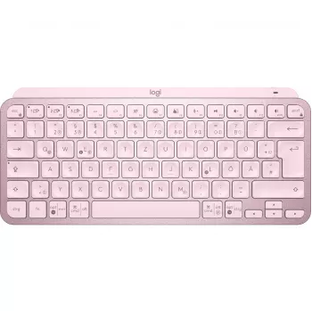 Logitech MX Keys Mini Minimalist Wireless Illuminated klaviatūra - ROSE - CENTRAL (DE)