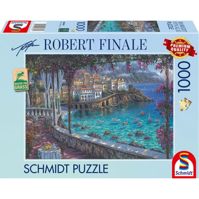 Robert Finale: Amalfi pakrantė, 1000 dalių dėlionė