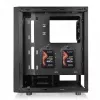 Kompiuterio korpusas Thermaltake V150 TG Micro Tower juodas