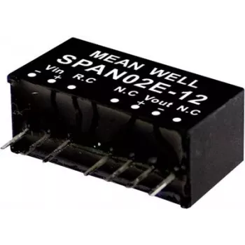 Maitinimo adapteris MEAN WELL SPAN02E-15 2 W 15 V 0,134 A RoHS