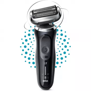 Braun Series 7 71-N1000s elektrinė barzdaskutė su folija, juoda