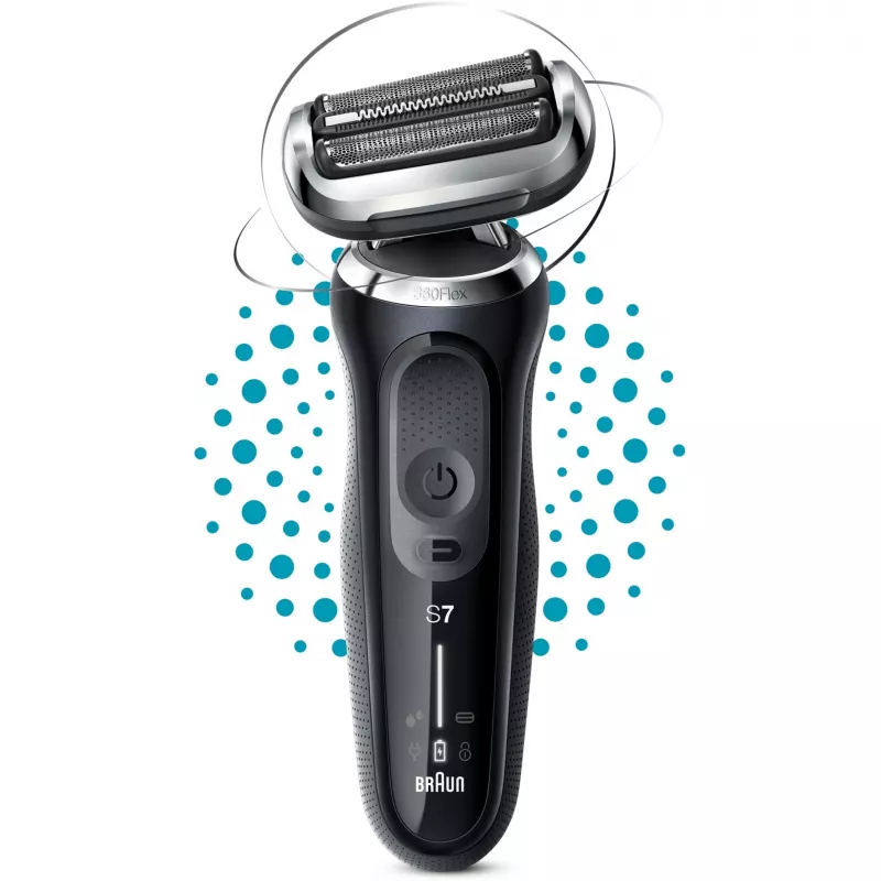 Braun Series 7 71-N1000s elektrinė barzdaskutė su folija, juoda