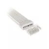 PCI-E 8 kontaktų prailginimo laidas Kolink Umbra Radiant ARGB — dvigubas 2× 8 kontaktų, aptrauktas GPU maitinimo prailginimas