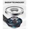 Ant ausies dedamos ausinės Anker Soundcore Q11i, Bluetooth 5.0, iki 20 val. baterija, įmontuotas mikrofonas, tamsiai pilkos