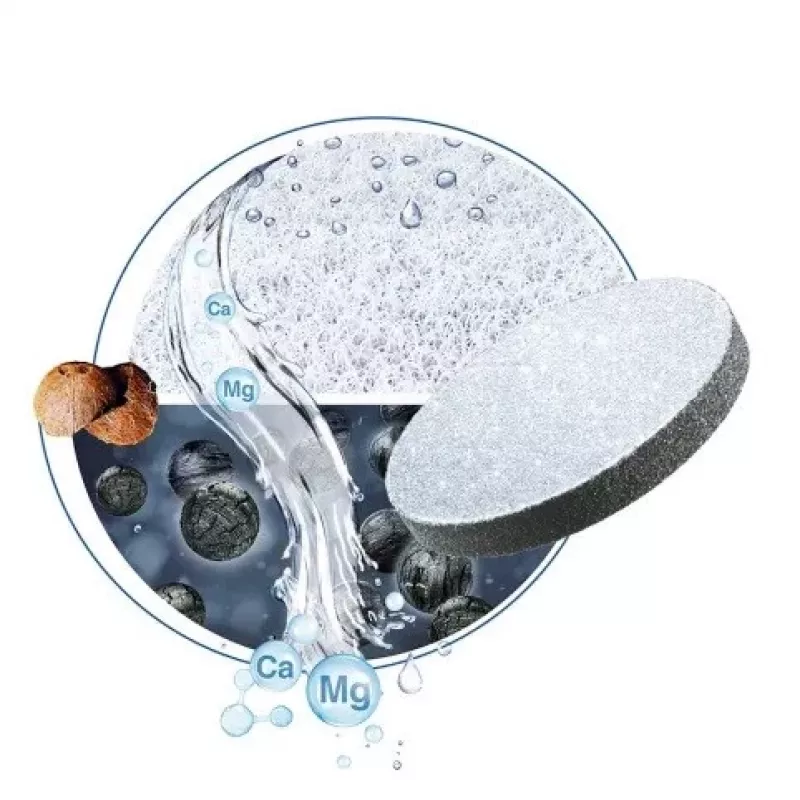 Filtravimo butelis BRITA Vital pastelinis žalias 600 ml su 5 MicroDisc filtrų diskais (BRITA 1059295)
