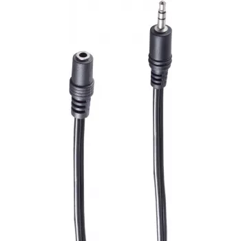 Garso kabelis 3,5 mm ShiverPeaks BS30810 20 m juodas