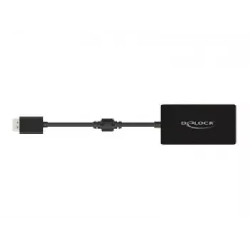 DeLOCK 0,16 m DisplayPort/VGA+HDMI+DVI VGA (D-Sub)+ HDMI + DVI juoda